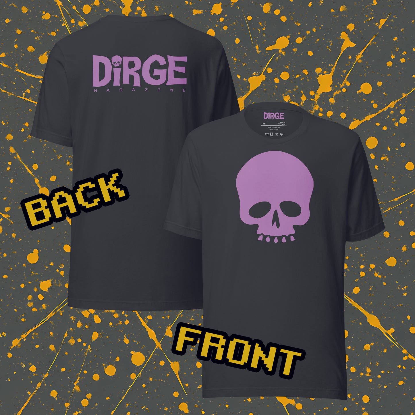 Dirge Puce Two-Side Tee