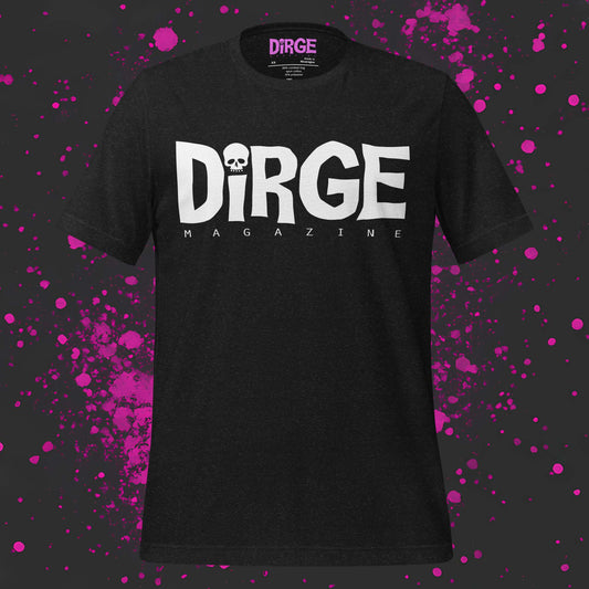Dirge Classic White Front Logo Tee