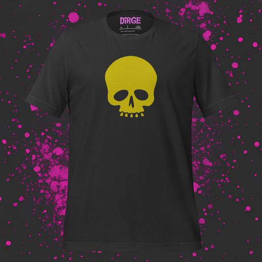 Dirge Infinity Mustard Skull Tee