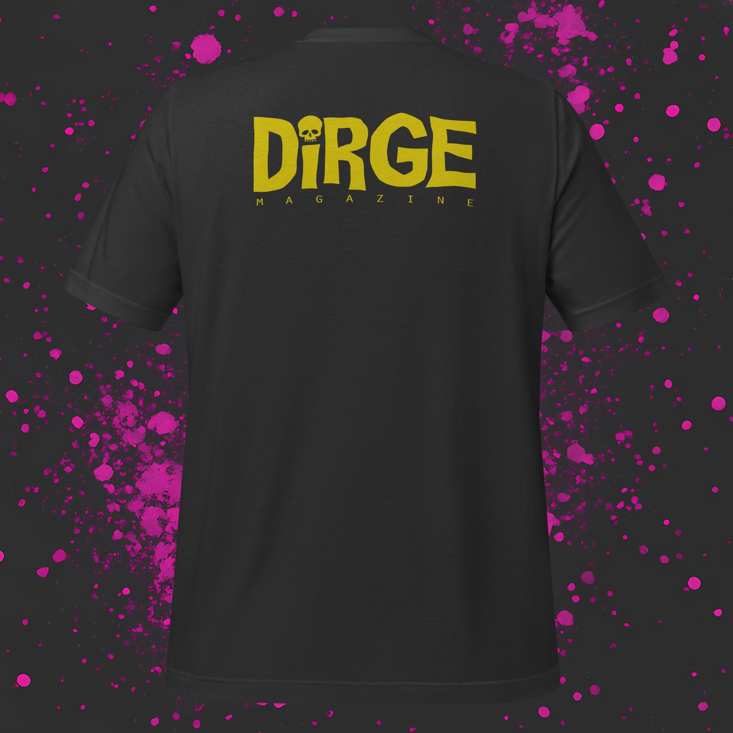 Dirge Infinity Mustard Two-Side Tee