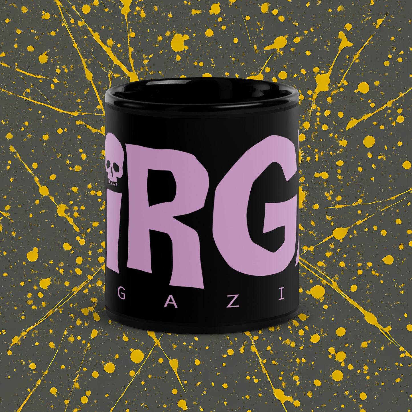 Dirge Puce Logo Mug