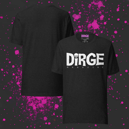 Dirge Classic White Front Logo Tee