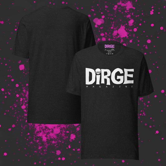 Dirge Classic White Front Logo Tee