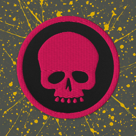 Pink Bony Club Iron-on Patch